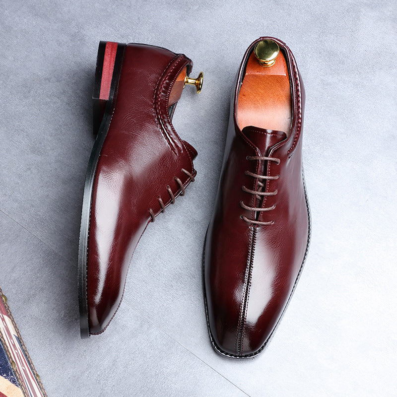 <font dir="auto" style="vertical-align: inherit;"><font dir="auto" style="vertical-align: inherit;">Chaussures pour hommes, version européenne, bout carré, chaussures en cuir pour hommes, commerce d'exportation, grandes pointures, vente en gros à Wenzhou,