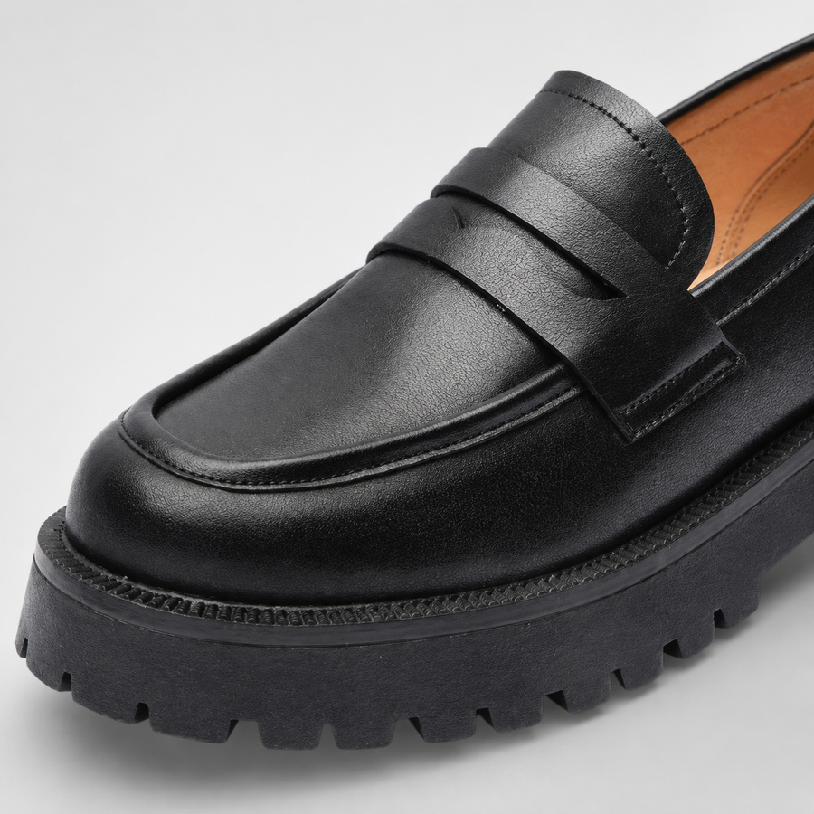 Mocassin Plateforme Pour Femme