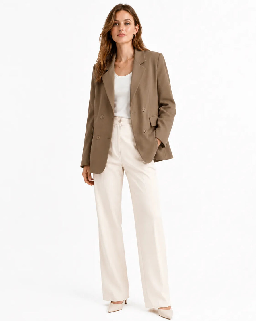 Veste tailleur blazer femme - vue de dos