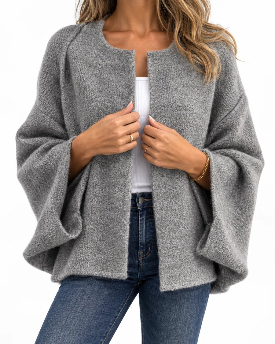 Cardigan Femme Maille Fine Oversize