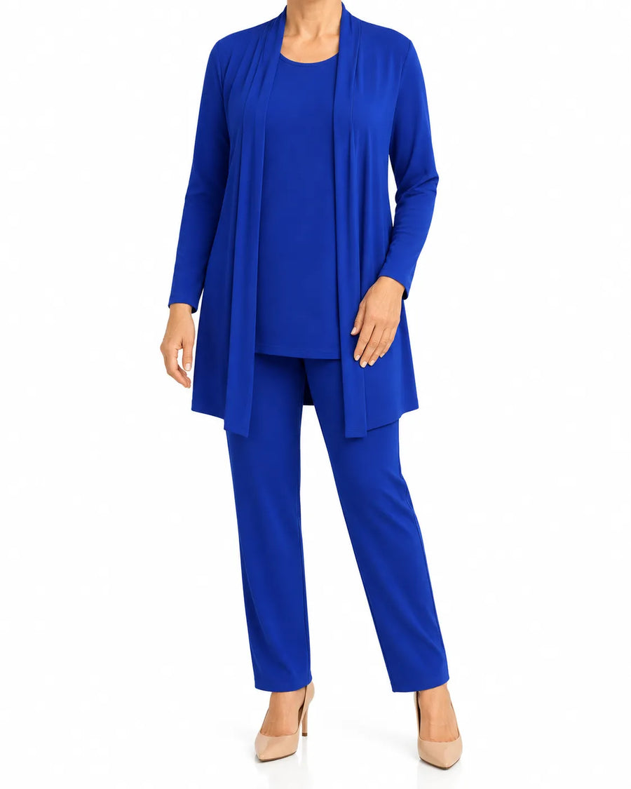 Ensemble Femme Maille Souple Trois Pièces