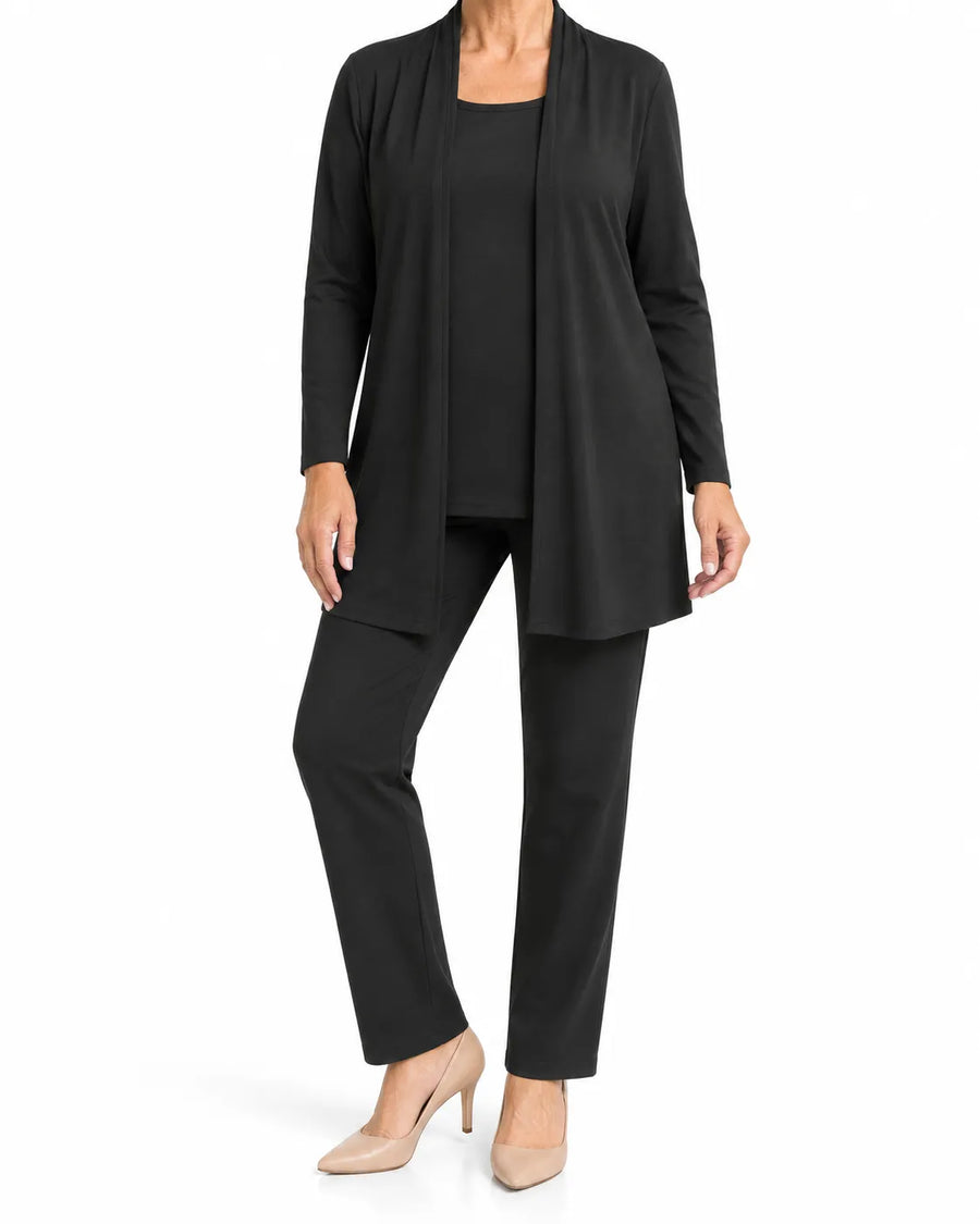 Ensemble Femme Maille Souple Trois Pièces