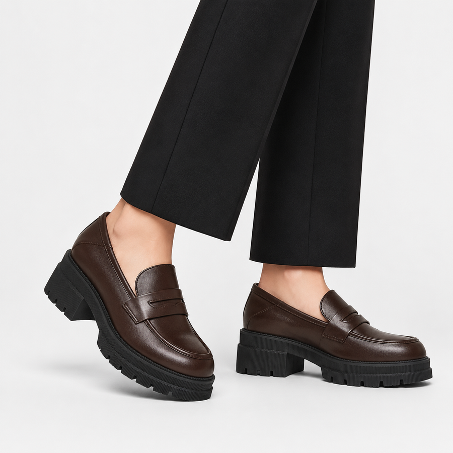 Women's Platform  Brown – British Style Espadrilles for Daily & Commuting Wear