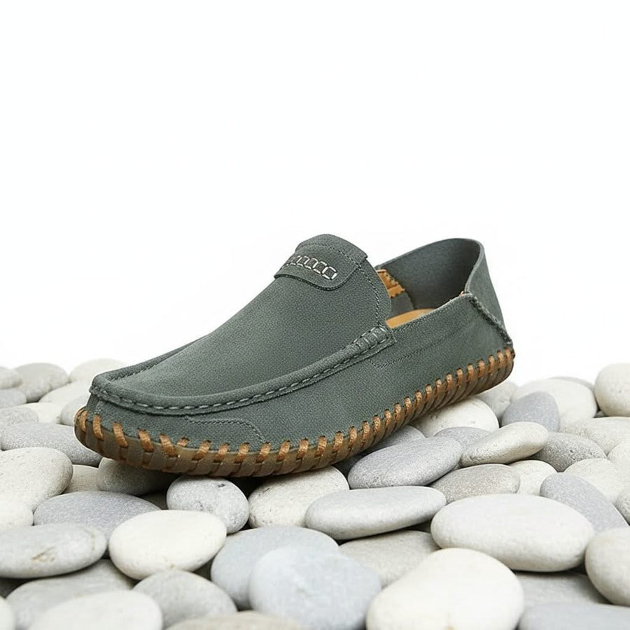 Mocassins suéde homme