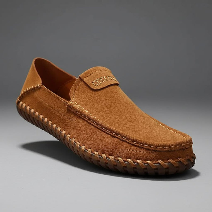 Mocassins suéde homme