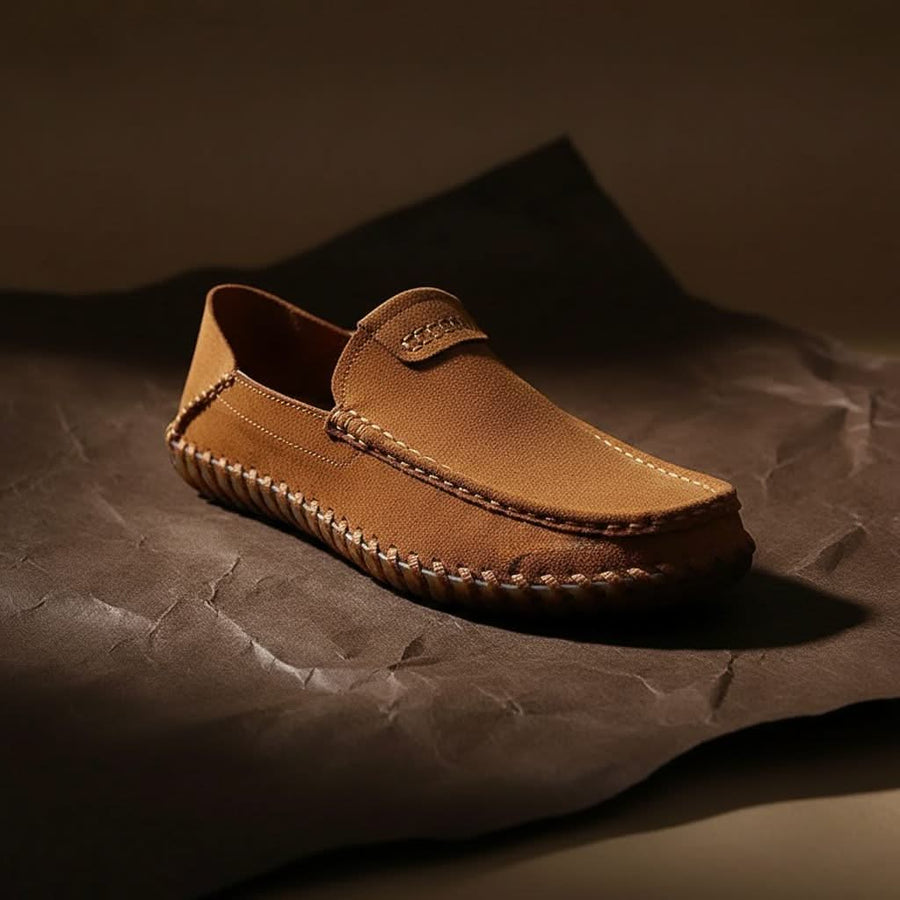Mocassins suéde homme