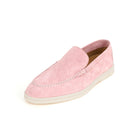Mocassins femme – rose semelle blanche loafer - Rose doux
