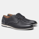 Derbies homme – finition lisse classique bureau - Noir