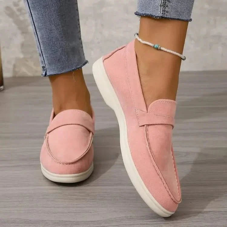 Mocassin femme multicolore - vue trois quart