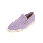 Mocassins femme – rose semelle blanche loafer - Violet
