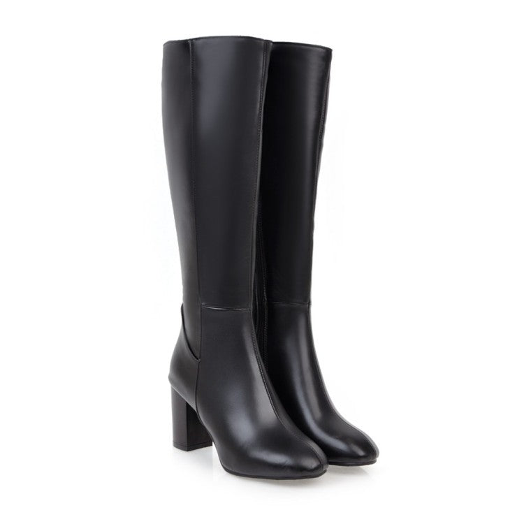 Bottes hautes à talons femme
