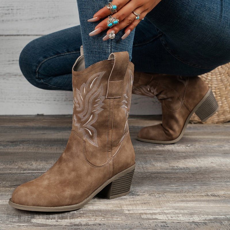 Bottes santiags courtes