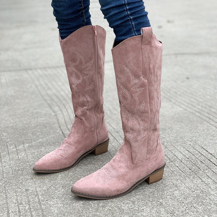 Bottes santiags hautes western