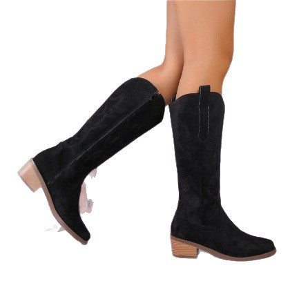 Bottes santiags hautes western