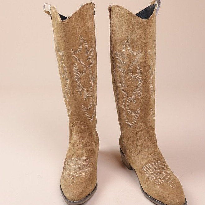 Bottes santiags hautes western