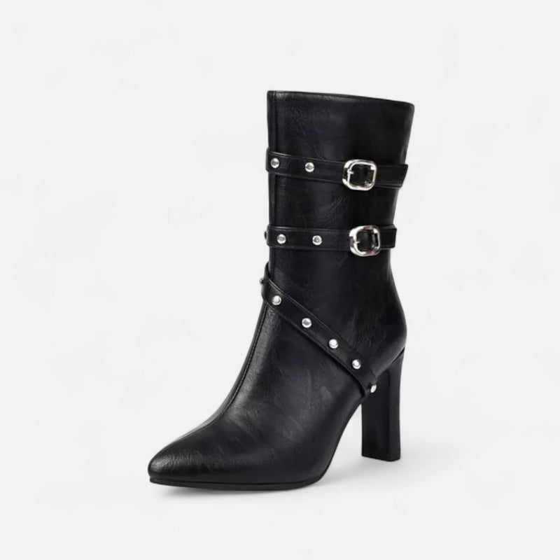 Bottines élégantes à talons femme