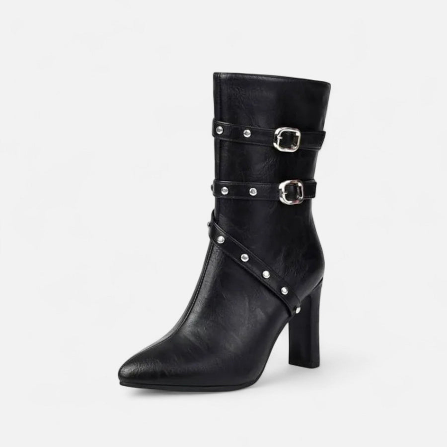 Bottines élégantes à talons femme