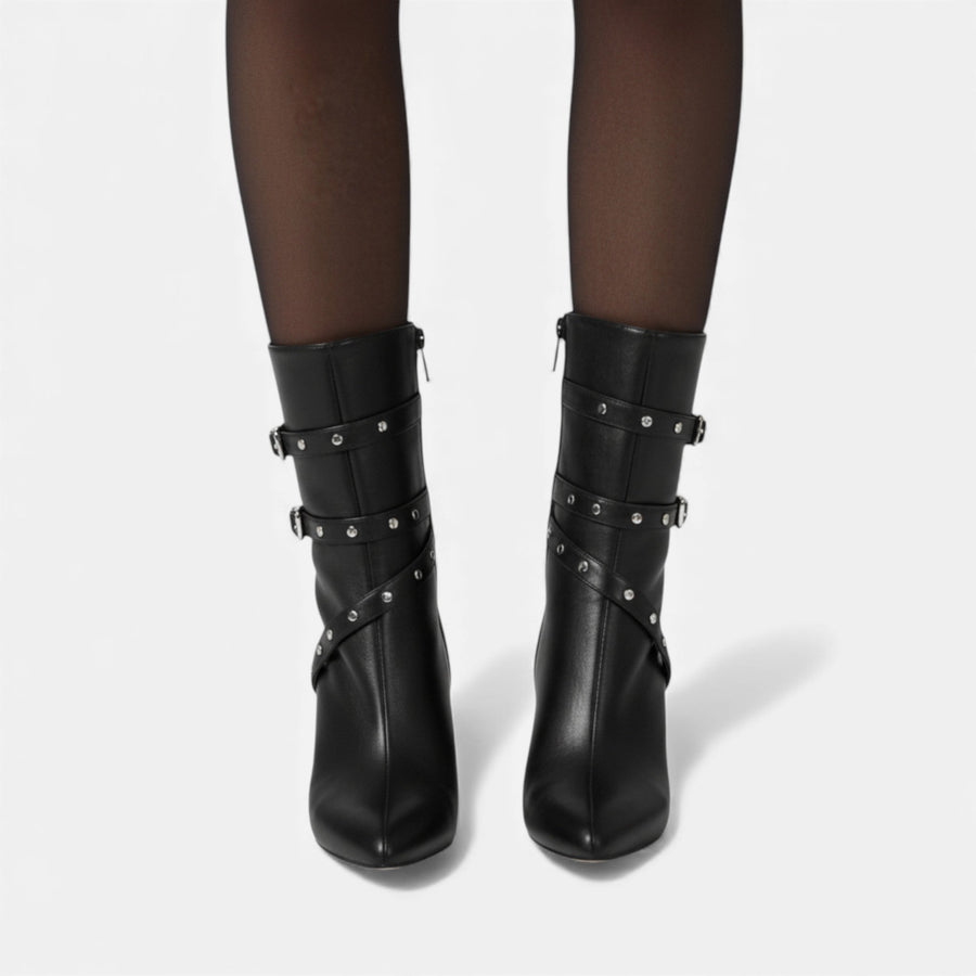 Bottines élégantes à talons femme