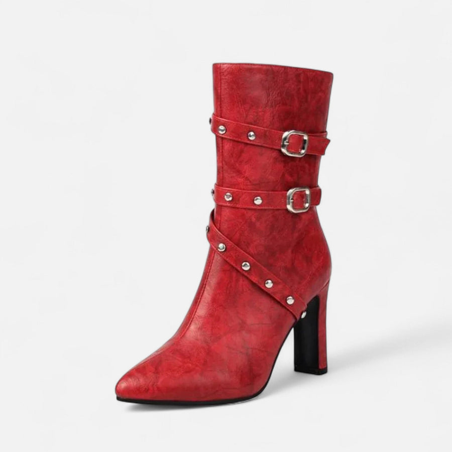 Bottines élégantes à talons femme