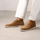 Mocassins homme – tige montante été confort - Kaki