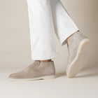 Mocassins homme – tige montante été confort - Gris