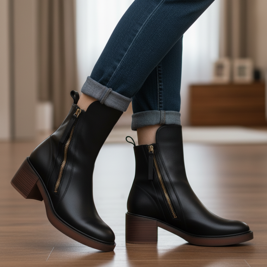 Bottines à talons femme