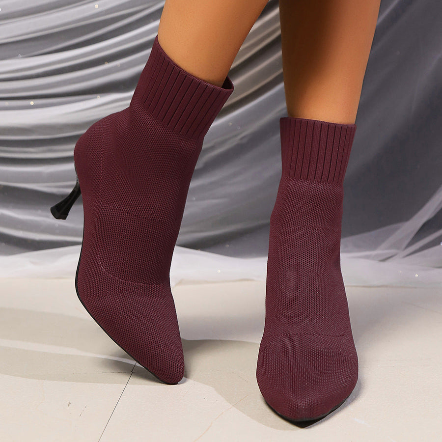 Bottines à talons femme