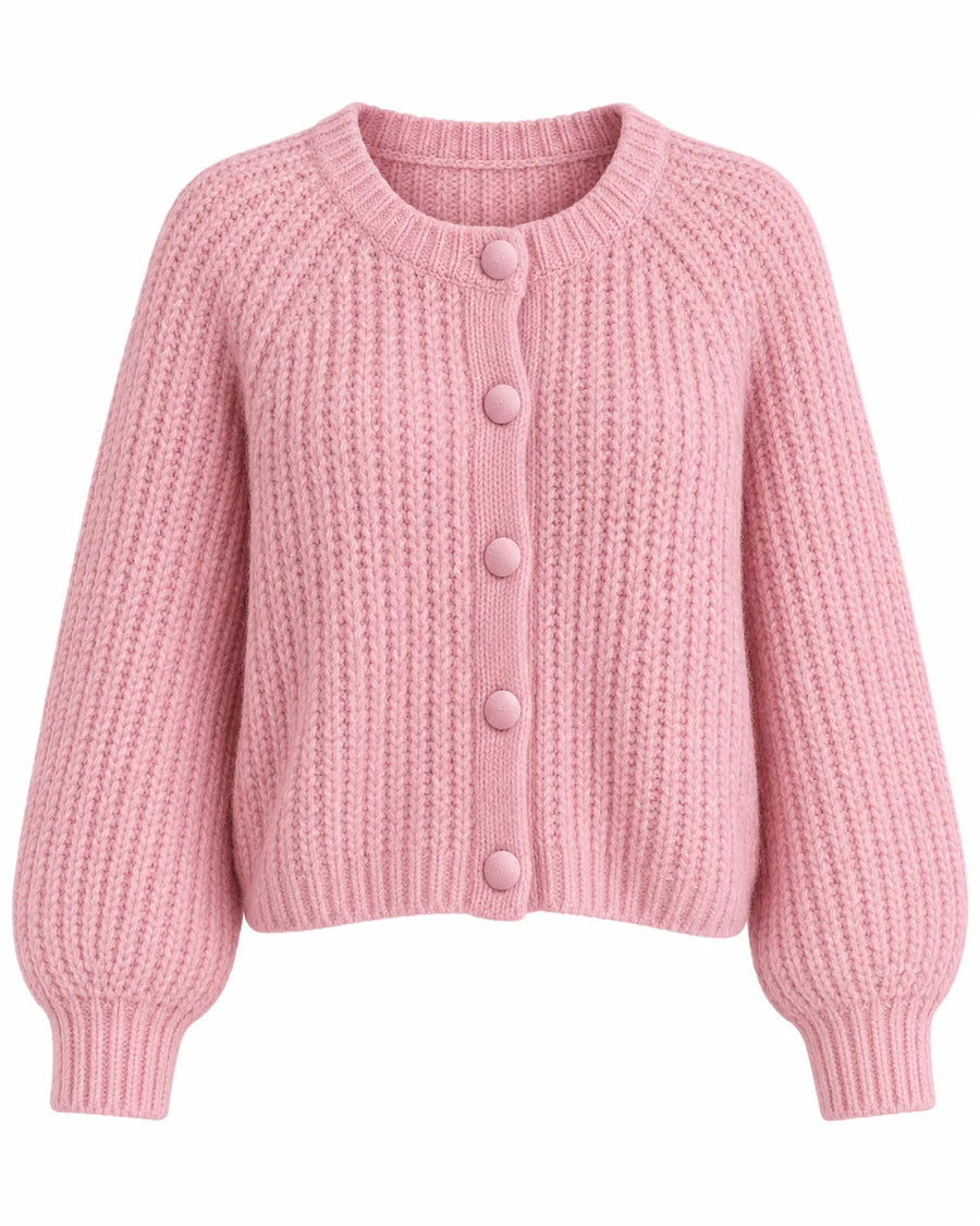 Cardigan Ample Femme Col V Manches Raglan