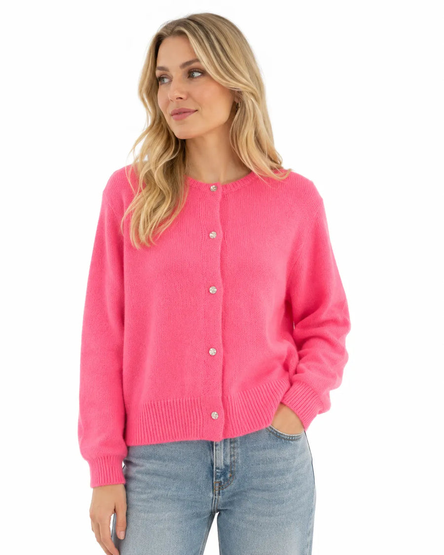 Cardigan femme - vue de côté