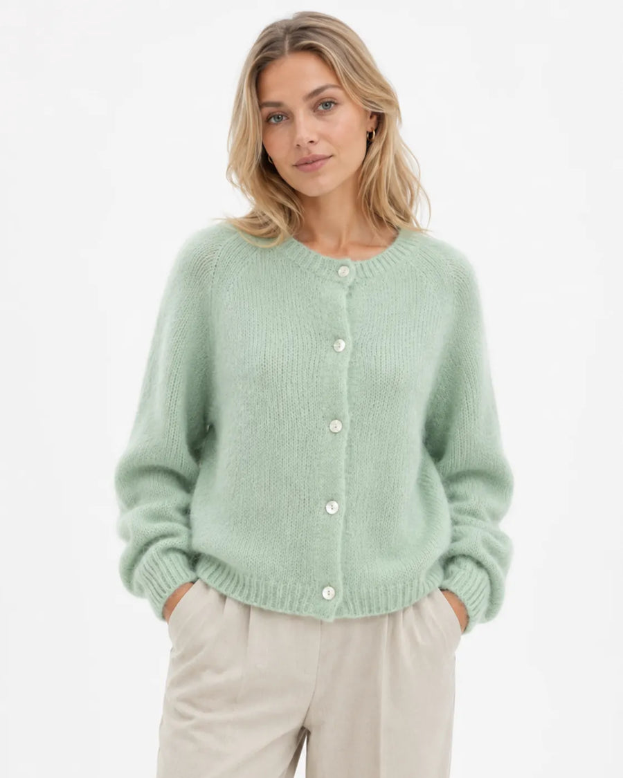 Cardigan femme - vue de dos