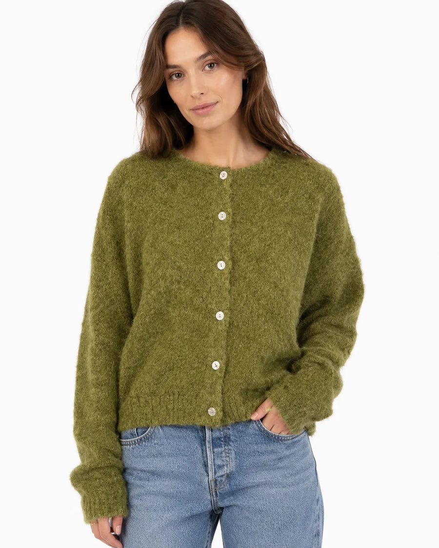 Cardigan femme - vue portée