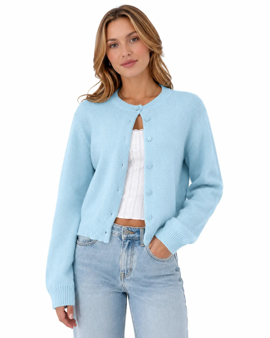 Cardigan femme - vue de dos