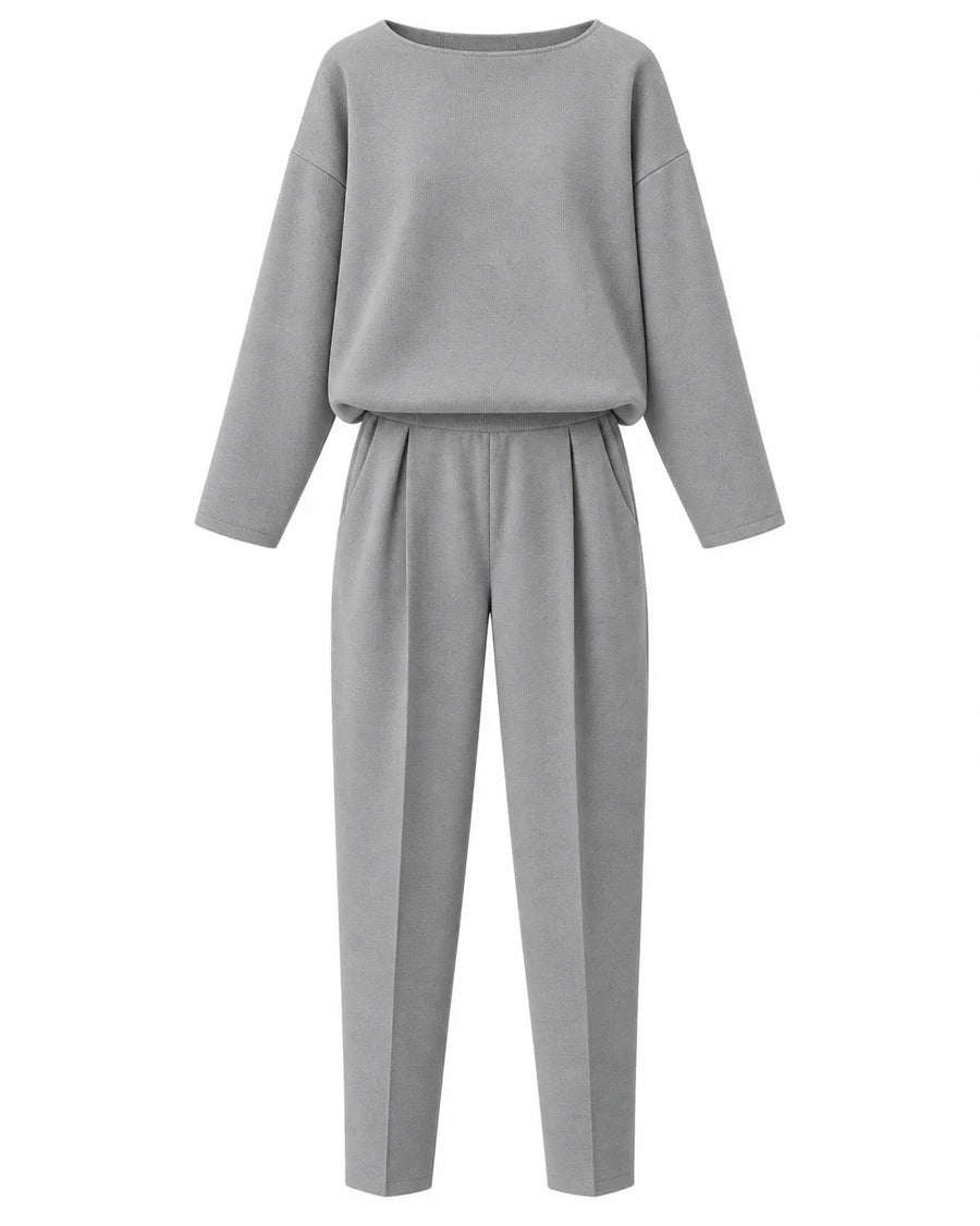 Ensemble sweat et pantalon femme coloris uni