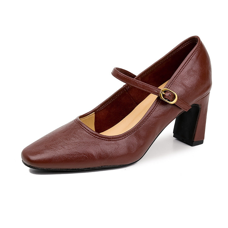 Escarpin femme bride arrière slingback - vue face