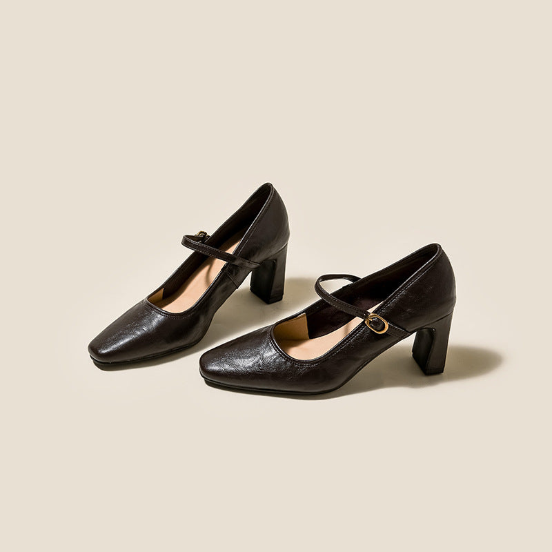 Escarpin femme slingback - vue de côté