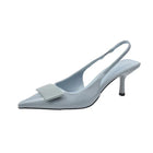 Escarpins femme de bureau - Elegants et raffines - Bleu ciel