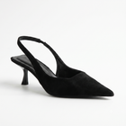 Escarpins femme pointus de bureau - Chic et affirmes - Noir