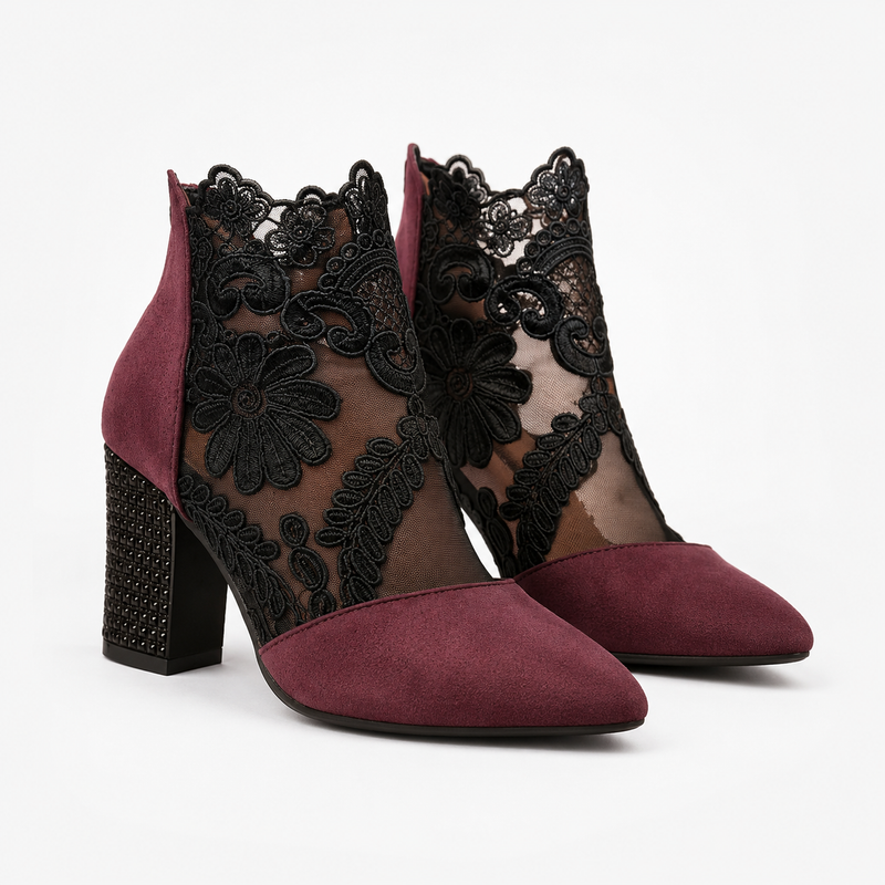 Escarpin femme silhouette classique à talon - vue face