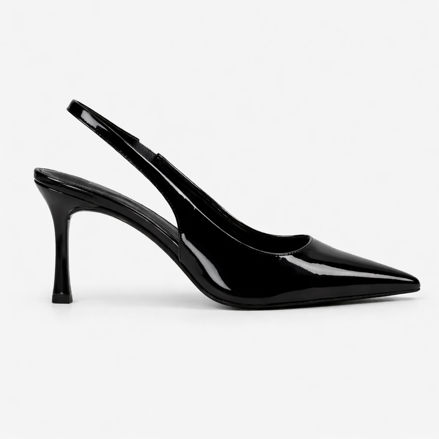 Escarpin femme slingback - vue de côté