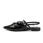 Escarpins femme – talon bas et ligne épurée - Noir