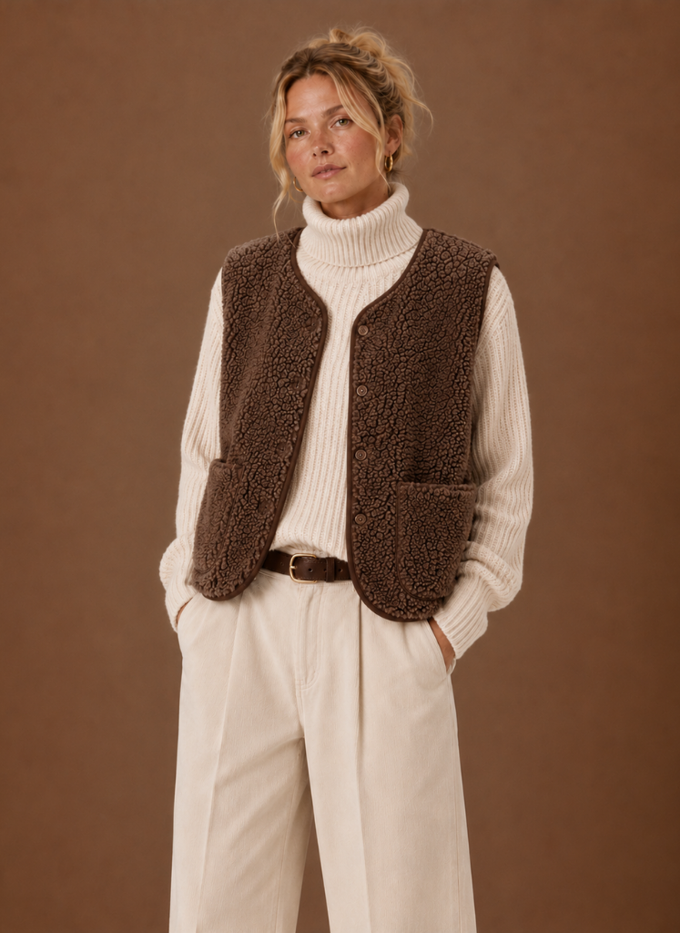Gilet polaire femme - vue face