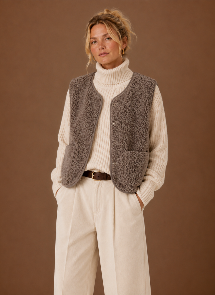 Gilet polaire femme - vue d'ensemble