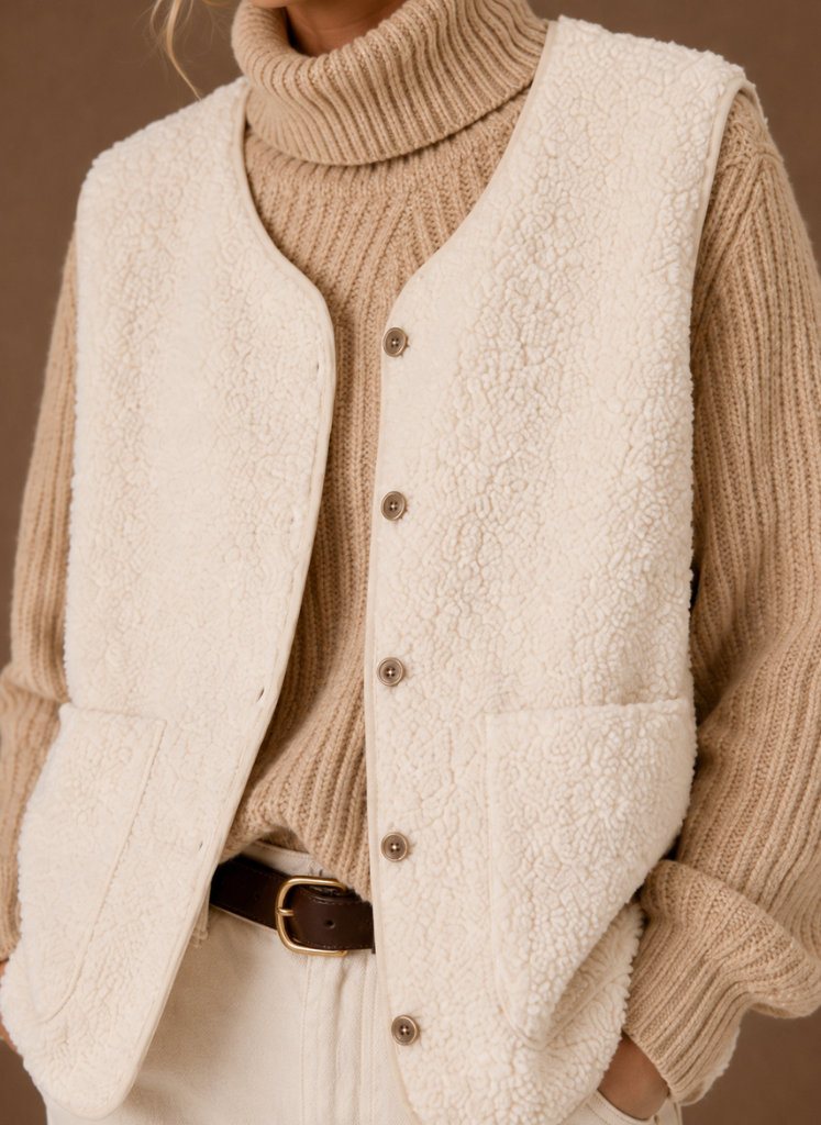 Gilet polaire femme - vue trois quart