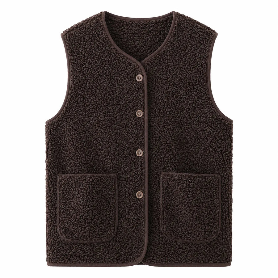 Gilet polaire sans manche femme - vue d'ensemble