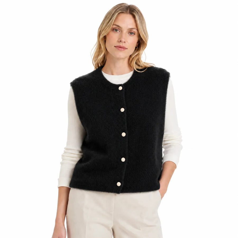 Gilet sans manche femme - vue de côté