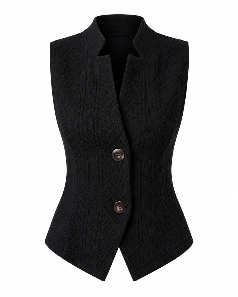 Gilet sans manche femme - vue trois quart