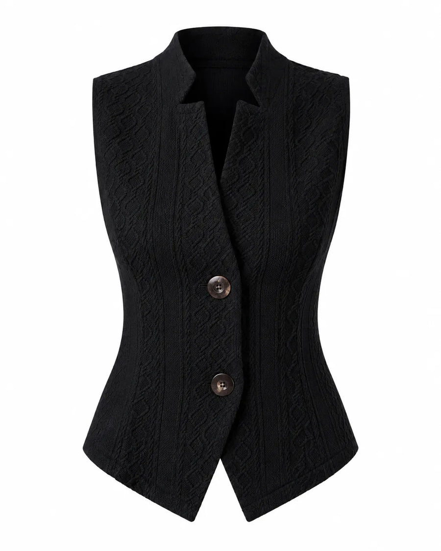 Gilet sans manche femme - vue trois quart