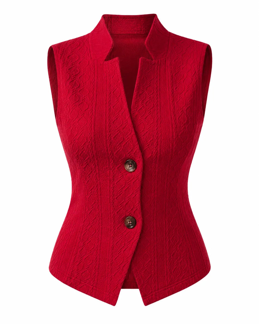 Gilet sans manche femme - vue d'ensemble posé