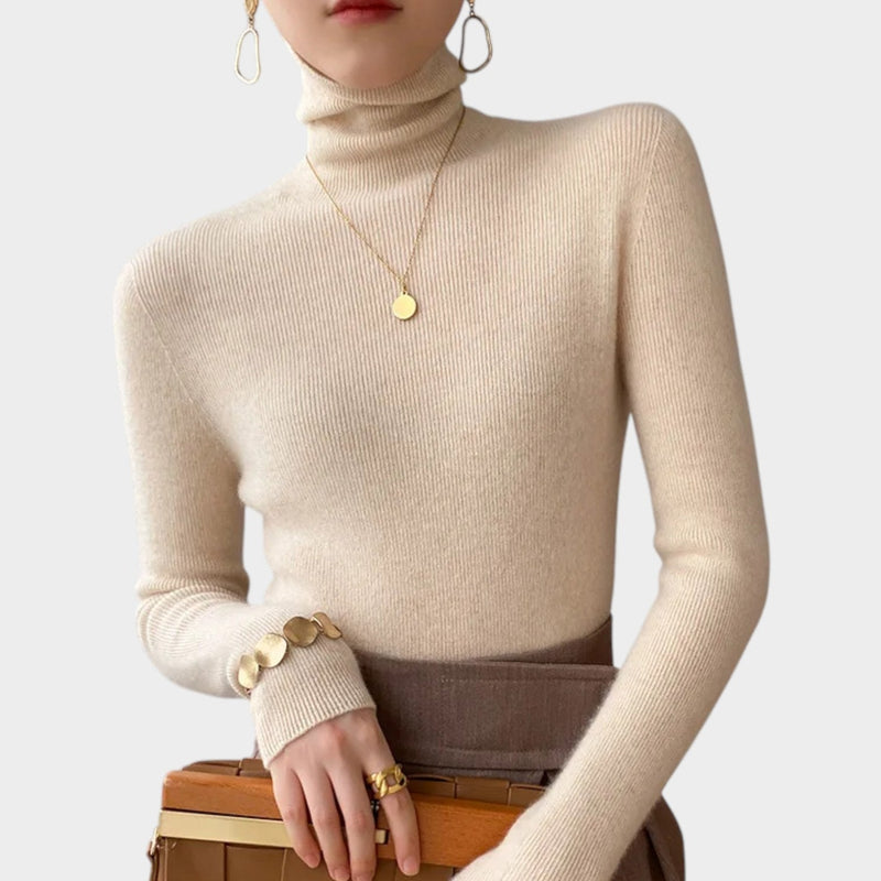 Pull femme douillet coupe ajustée