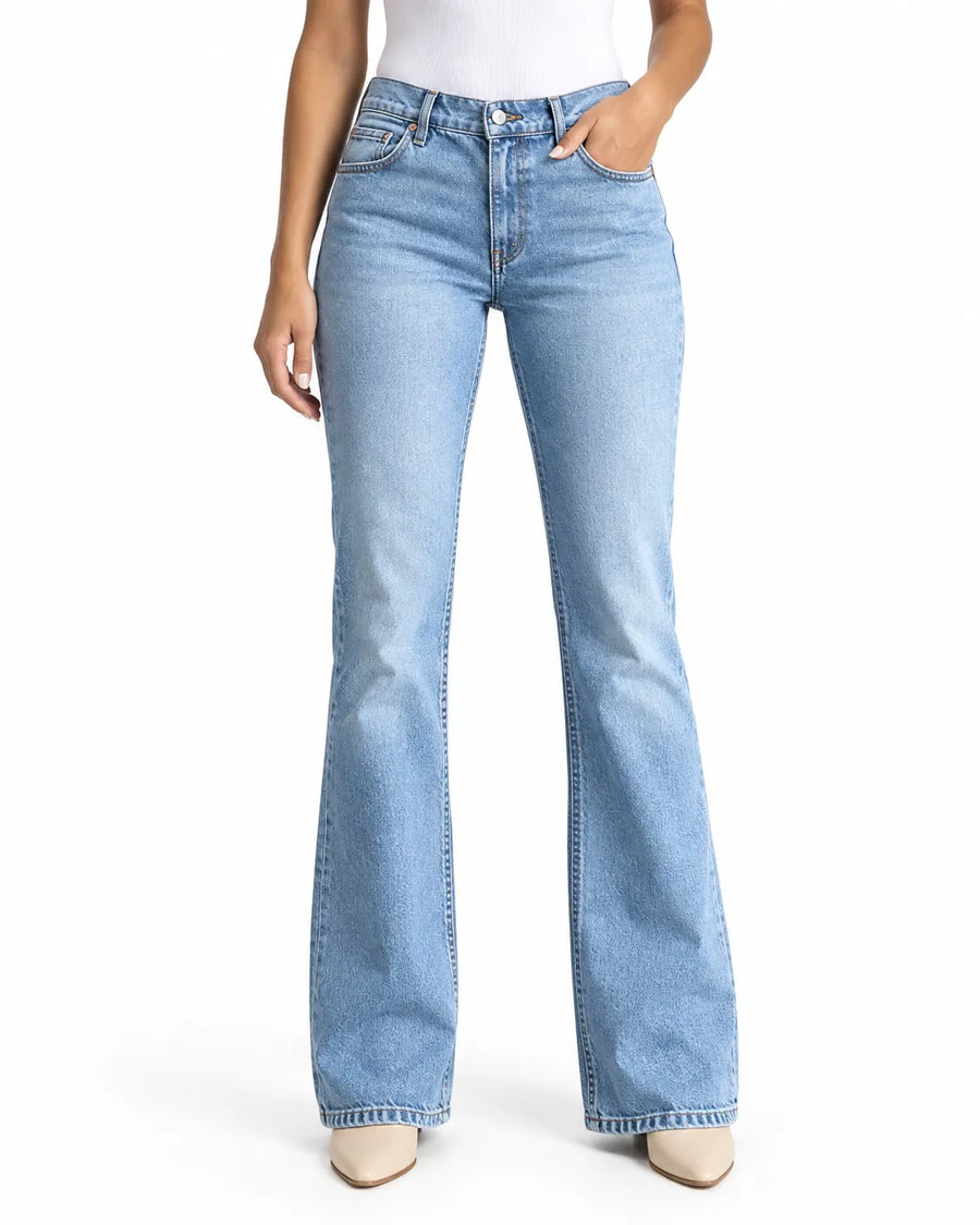 Jean Slim Femme Taille Haute Extensible